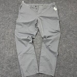 NEW Gap 1969 Chino Pants Mens 42x34 Gray Slim Fit Cotton Casual Trousers Tag